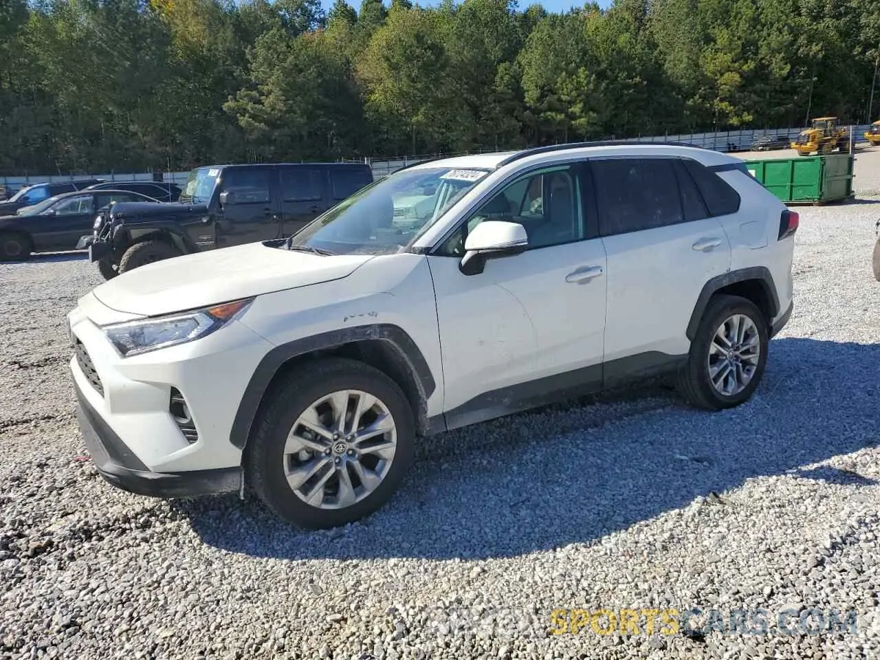 1 Photograph of a damaged car 2T3C1RFV8MW138467 TOYOTA RAV4 2021