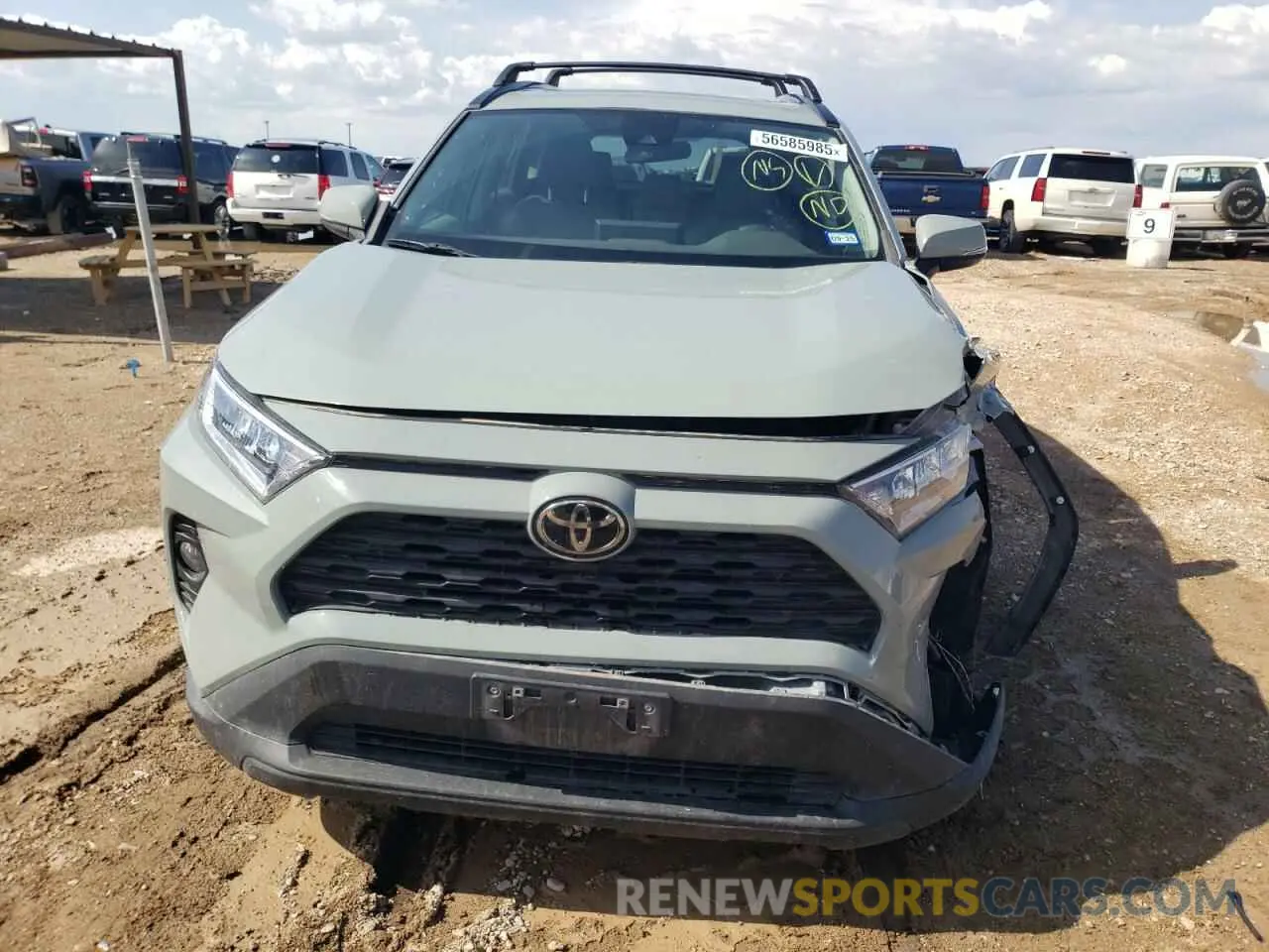 5 Photograph of a damaged car 2T3C1RFV8MW145144 TOYOTA RAV4 2021