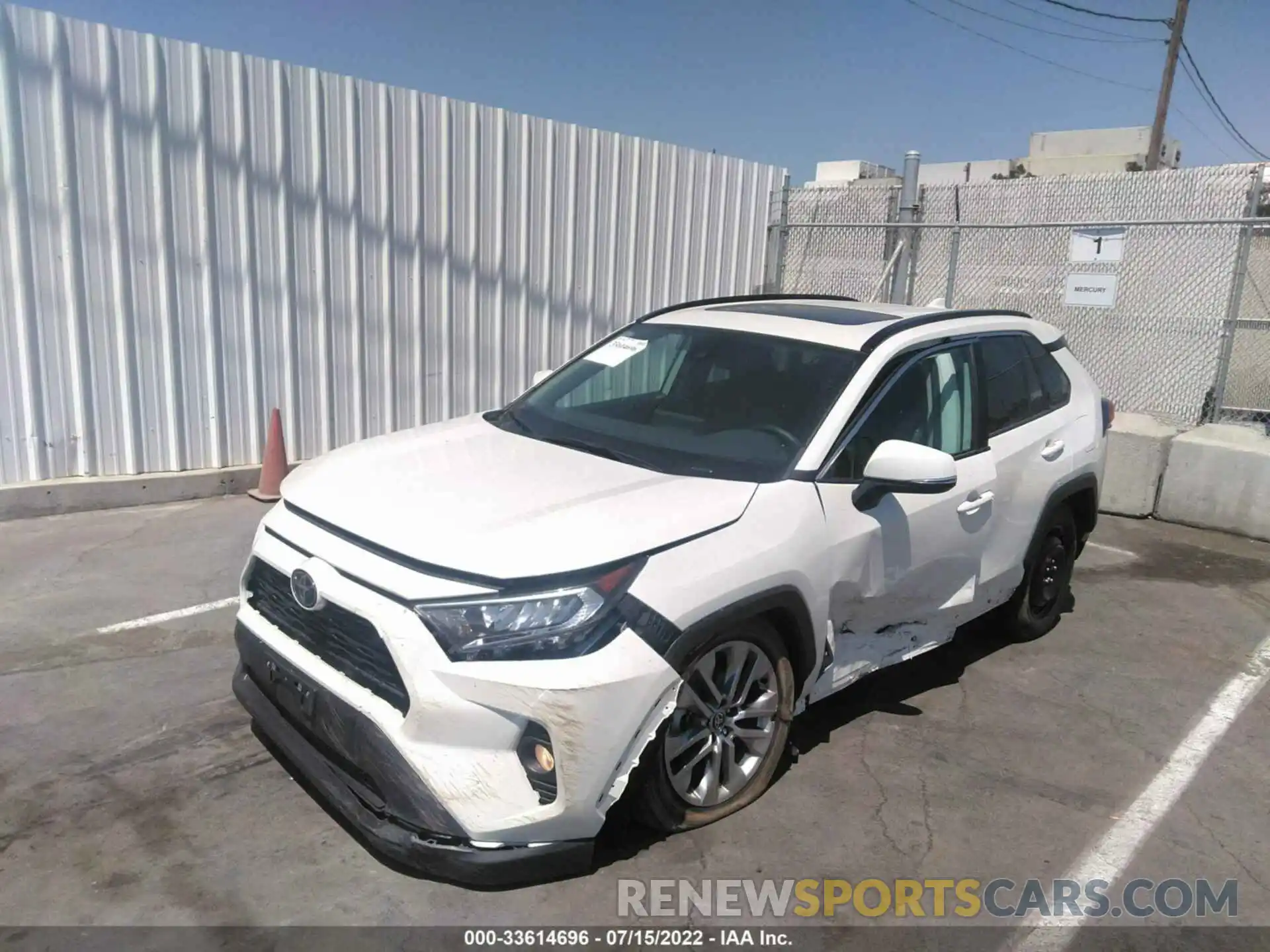 6 Photograph of a damaged car 2T3C1RFV8MW183019 TOYOTA RAV4 2021