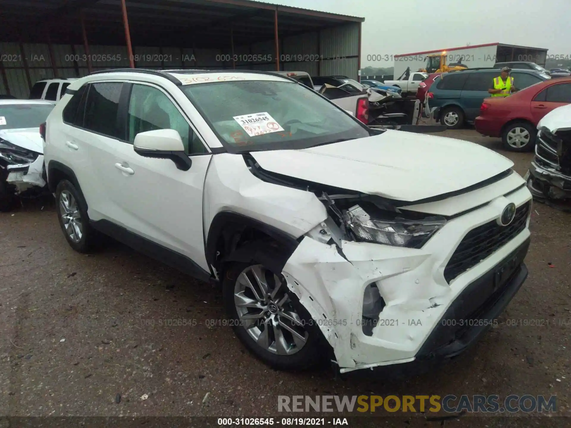 6 Photograph of a damaged car 2T3C1RFV9MW108202 TOYOTA RAV4 2021