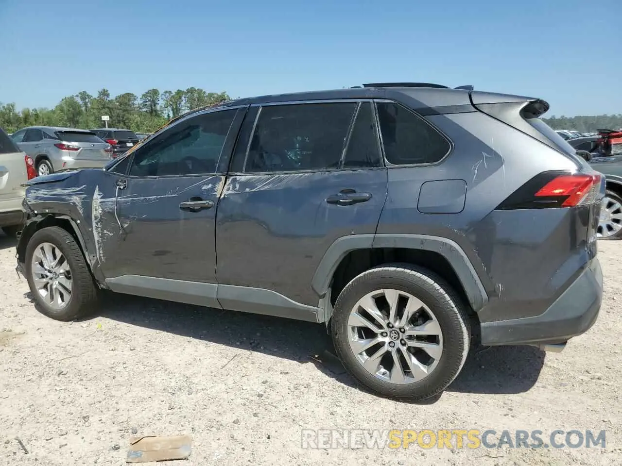 2 Photograph of a damaged car 2T3C1RFV9MW115215 TOYOTA RAV4 2021