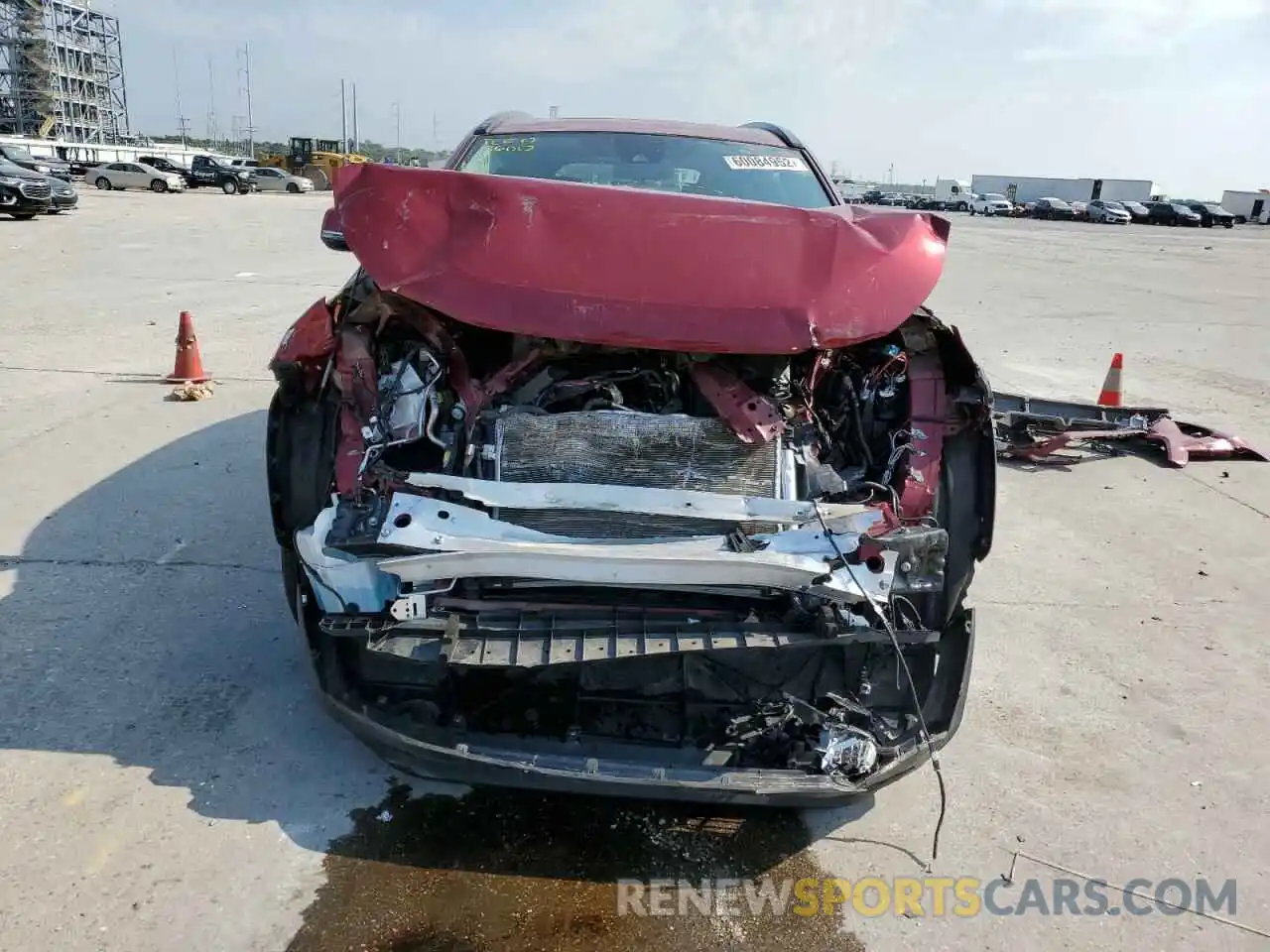 9 Photograph of a damaged car 2T3C1RFV9MW124125 TOYOTA RAV4 2021