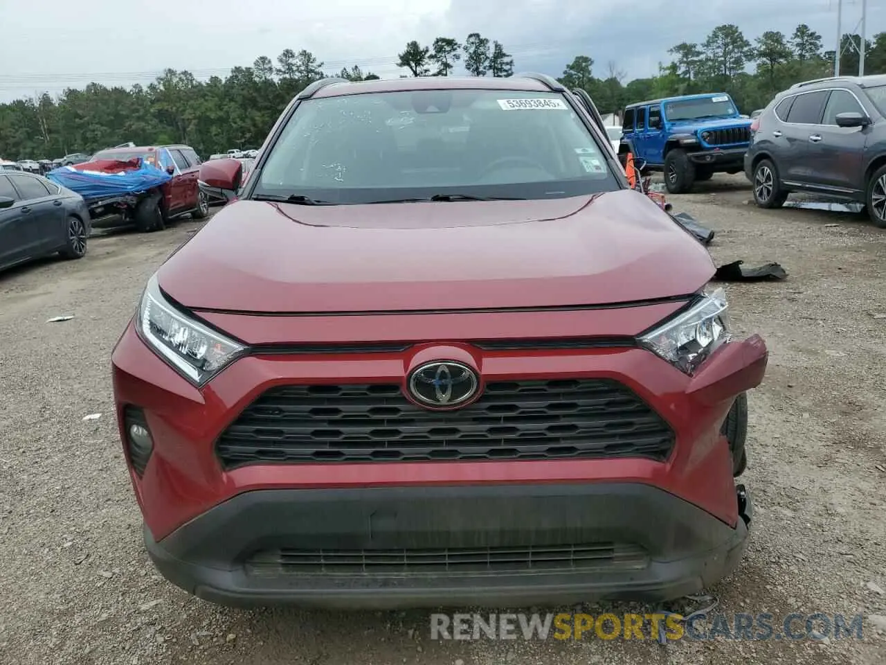 5 Photograph of a damaged car 2T3C1RFVXMC086650 TOYOTA RAV4 2021
