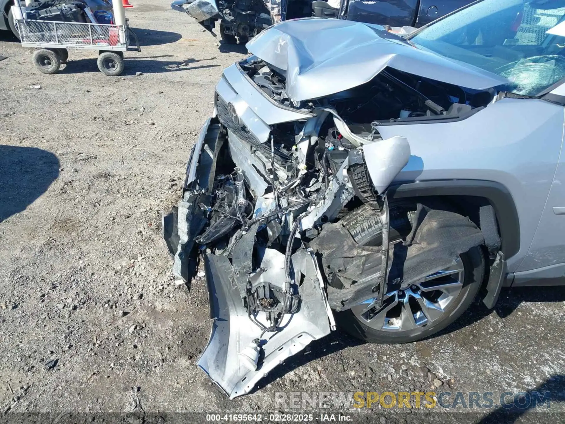18 Photograph of a damaged car 2T3C1RFVXMC148497 TOYOTA RAV4 2021