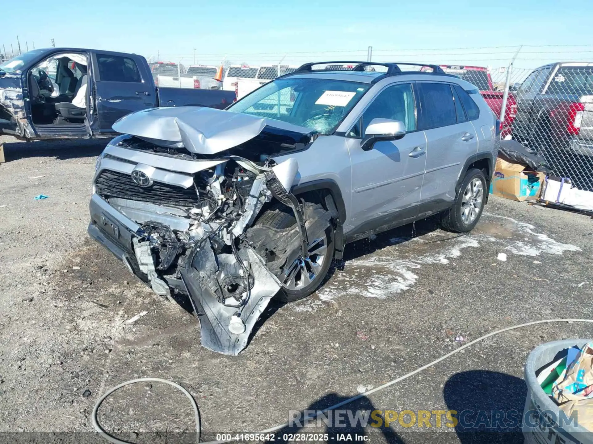 2 Photograph of a damaged car 2T3C1RFVXMC148497 TOYOTA RAV4 2021