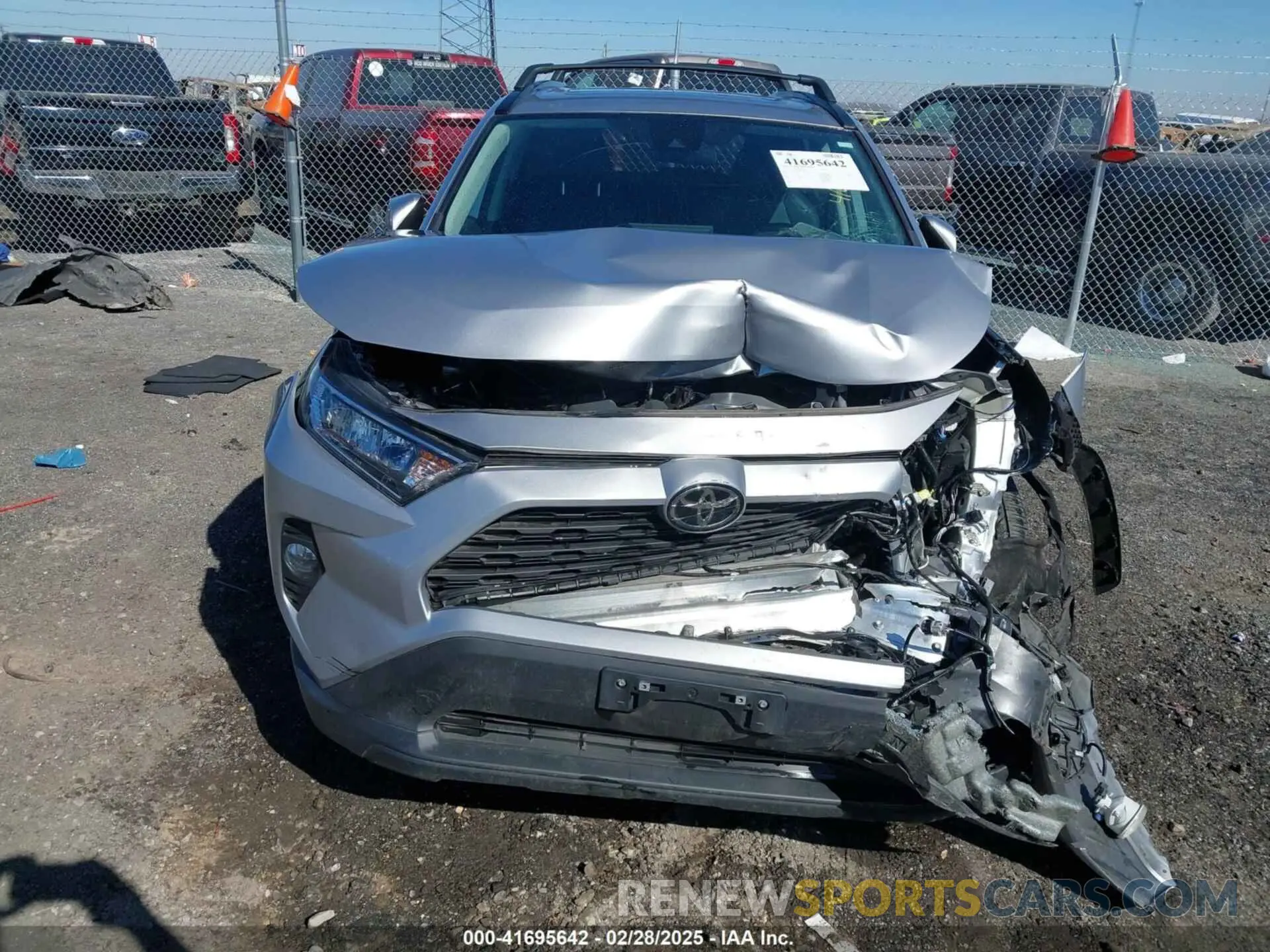 6 Photograph of a damaged car 2T3C1RFVXMC148497 TOYOTA RAV4 2021