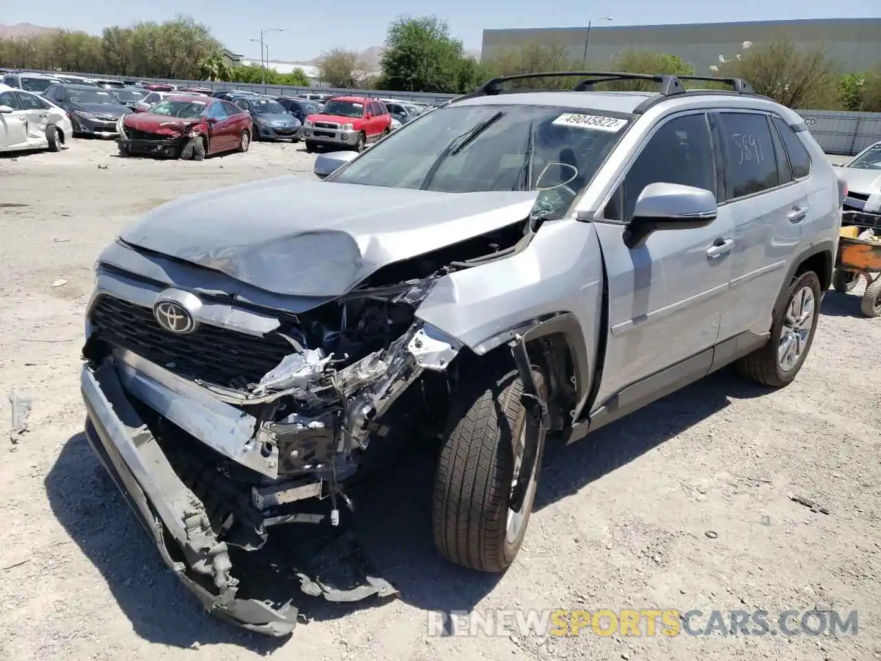 2 Photograph of a damaged car 2T3C1RFVXMC170791 TOYOTA RAV4 2021