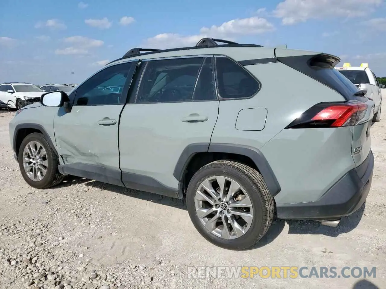 2 Photograph of a damaged car 2T3C1RFVXMW138003 TOYOTA RAV4 2021