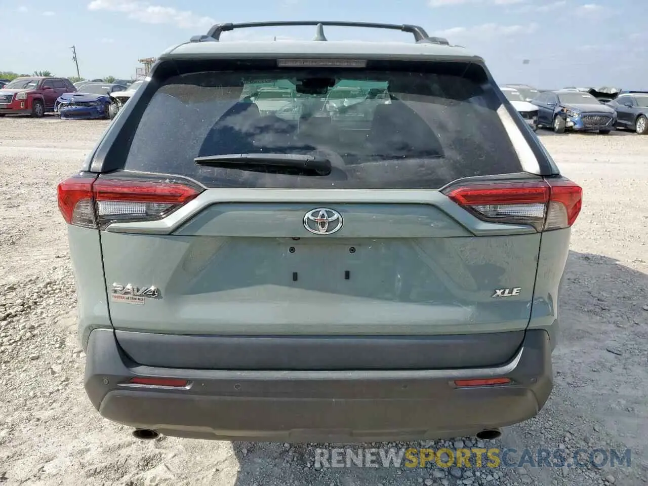 6 Photograph of a damaged car 2T3C1RFVXMW138003 TOYOTA RAV4 2021