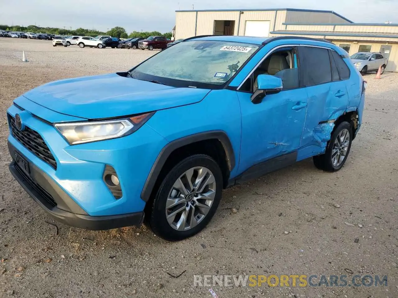 1 Photograph of a damaged car 2T3C1RFVXMW148837 TOYOTA RAV4 2021