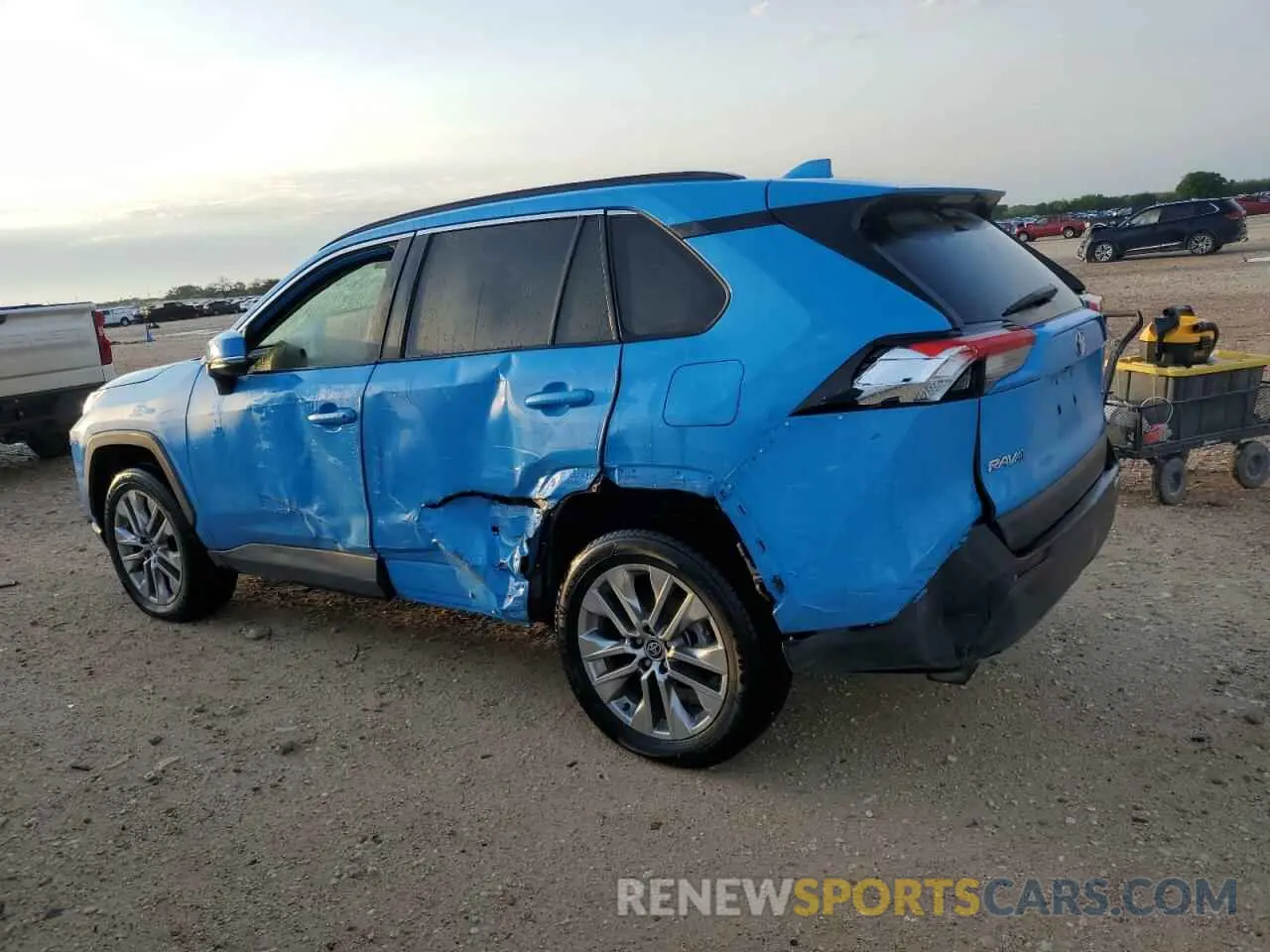 2 Photograph of a damaged car 2T3C1RFVXMW148837 TOYOTA RAV4 2021