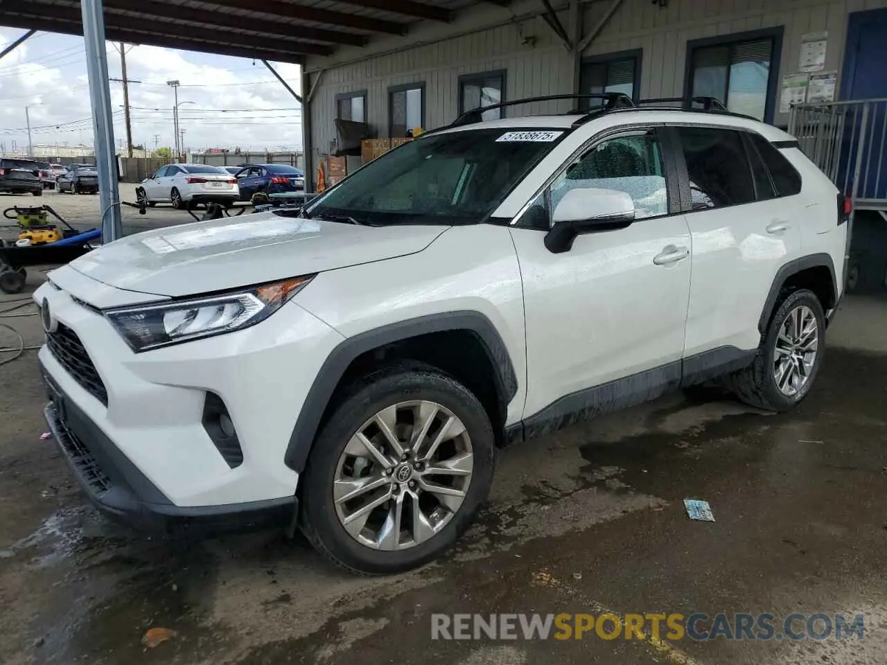 1 Photograph of a damaged car 2T3C1RFVXMW150412 TOYOTA RAV4 2021