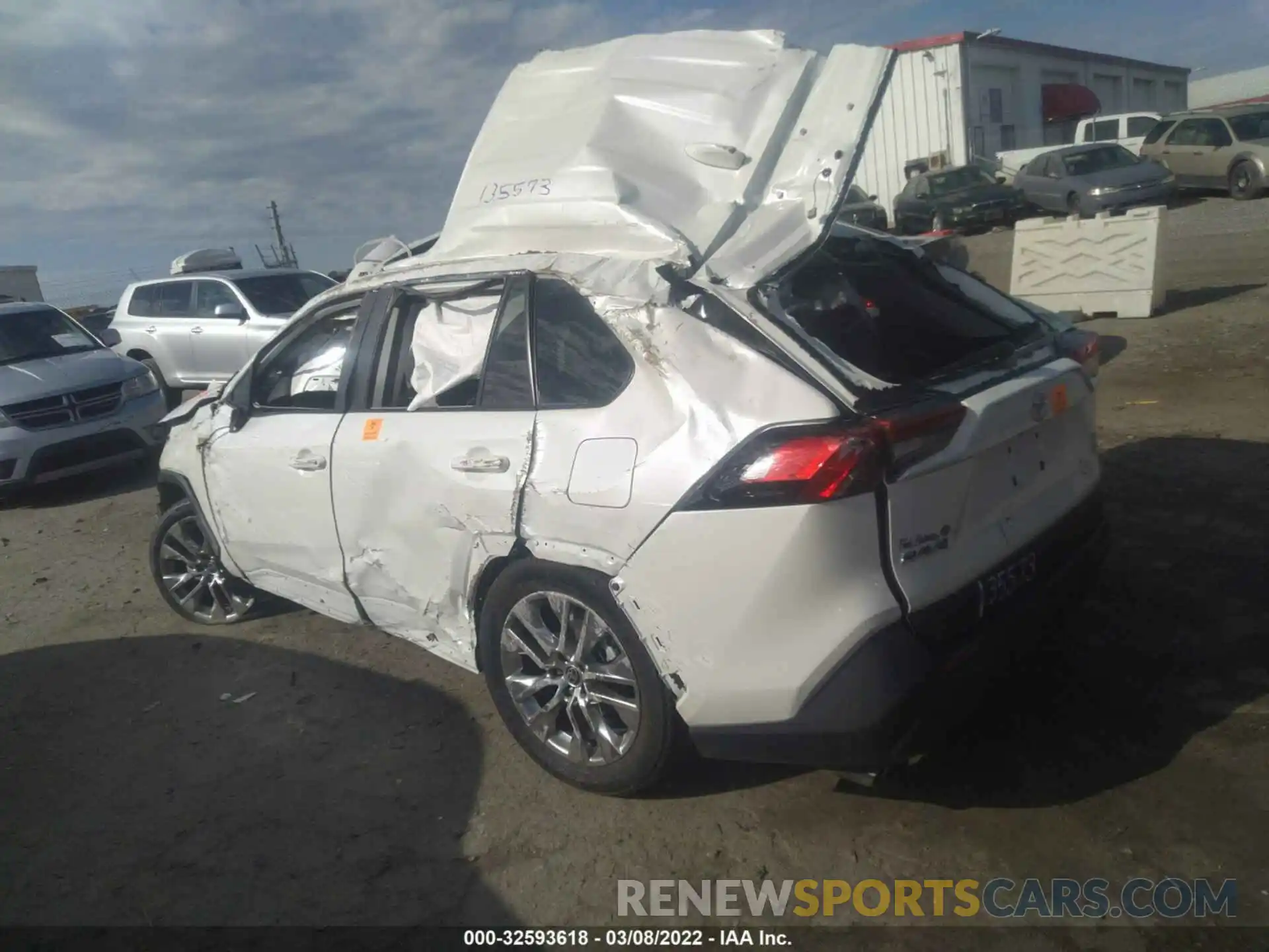 3 Photograph of a damaged car 2T3C1RFVXMW156890 TOYOTA RAV4 2021