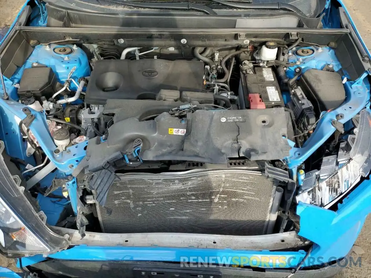 12 Photograph of a damaged car 2T3C1RFVXMW172460 TOYOTA RAV4 2021