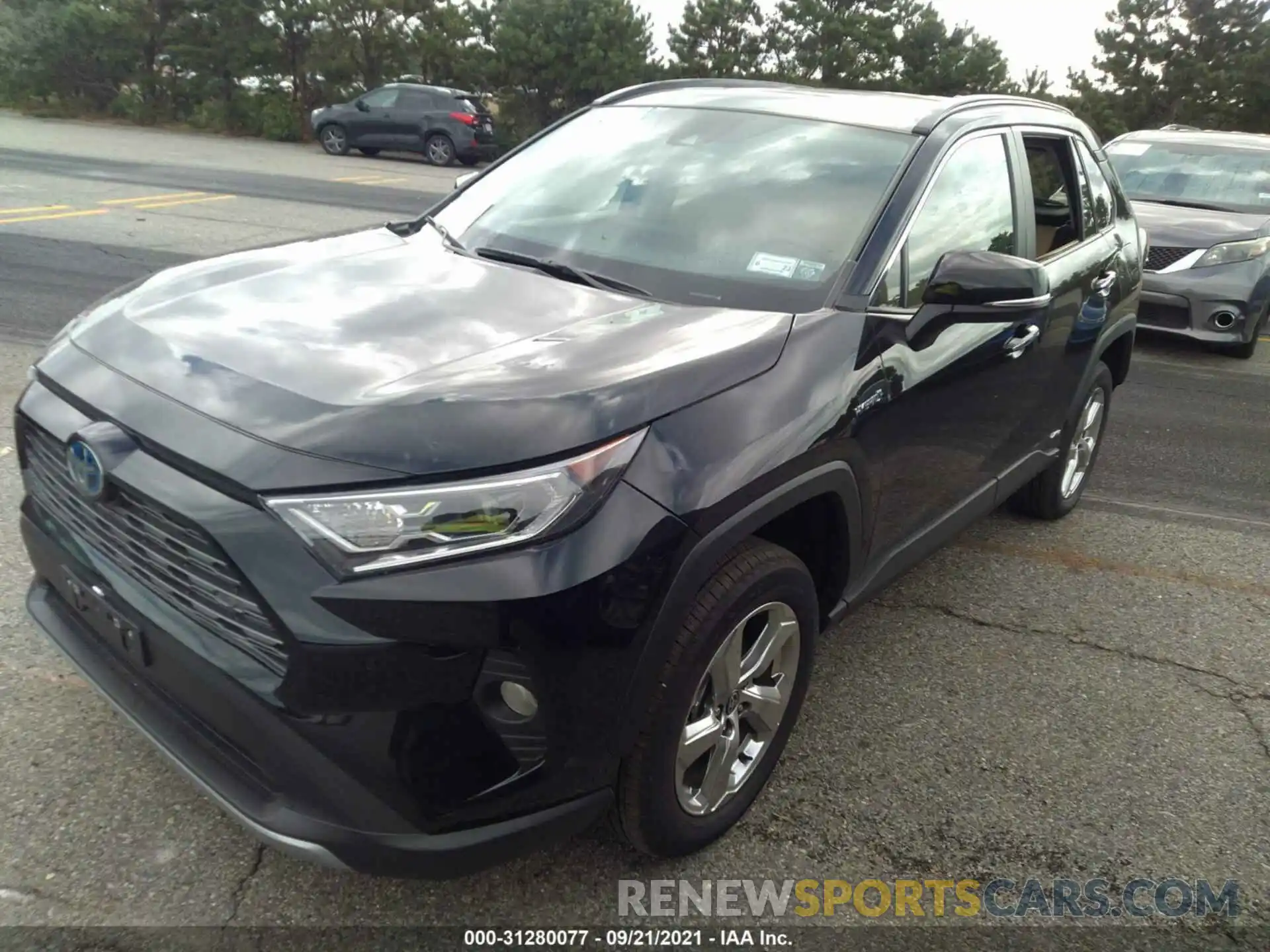 2 Photograph of a damaged car 2T3D6RFV0MW025523 TOYOTA RAV4 2021