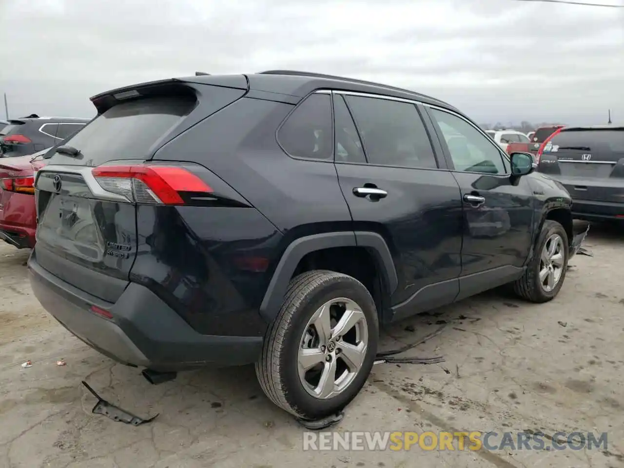 3 Photograph of a damaged car 2T3D6RFV2MW010988 TOYOTA RAV4 2021