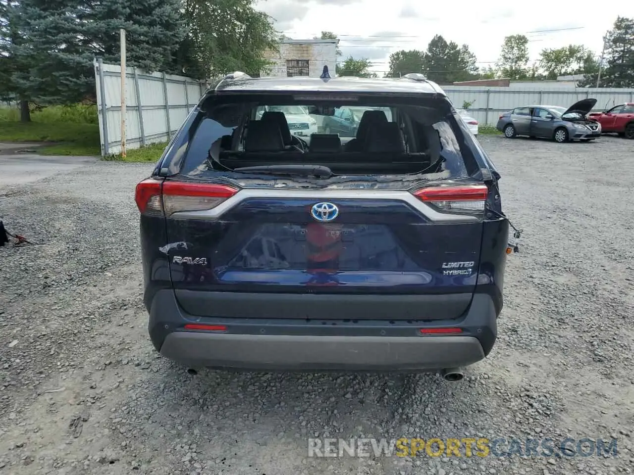 6 Photograph of a damaged car 2T3D6RFV3MW011390 TOYOTA RAV4 2021