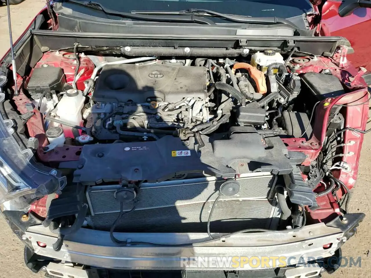 11 Photograph of a damaged car 2T3D6RFV4MW010815 TOYOTA RAV4 2021