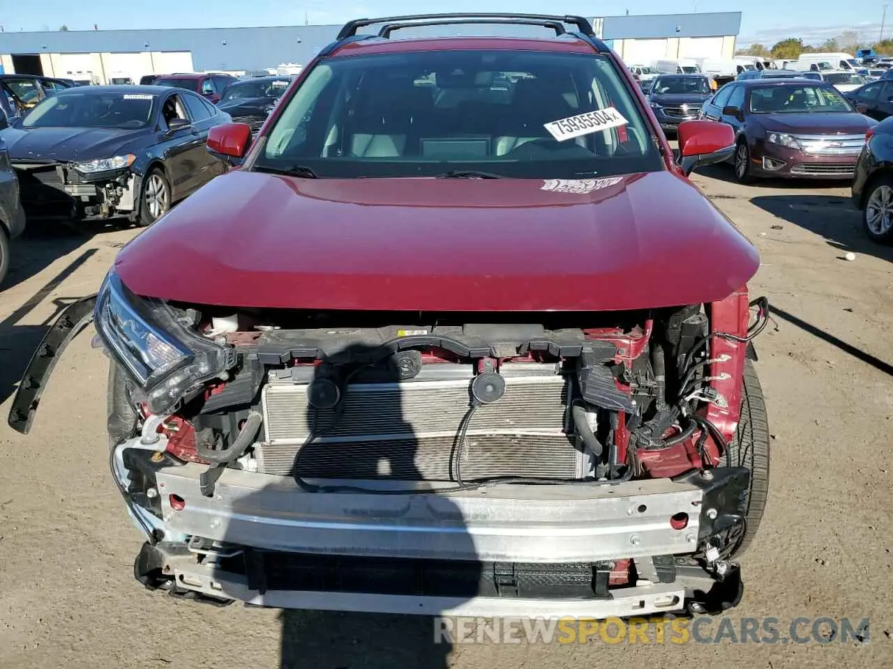 5 Photograph of a damaged car 2T3D6RFV4MW010815 TOYOTA RAV4 2021