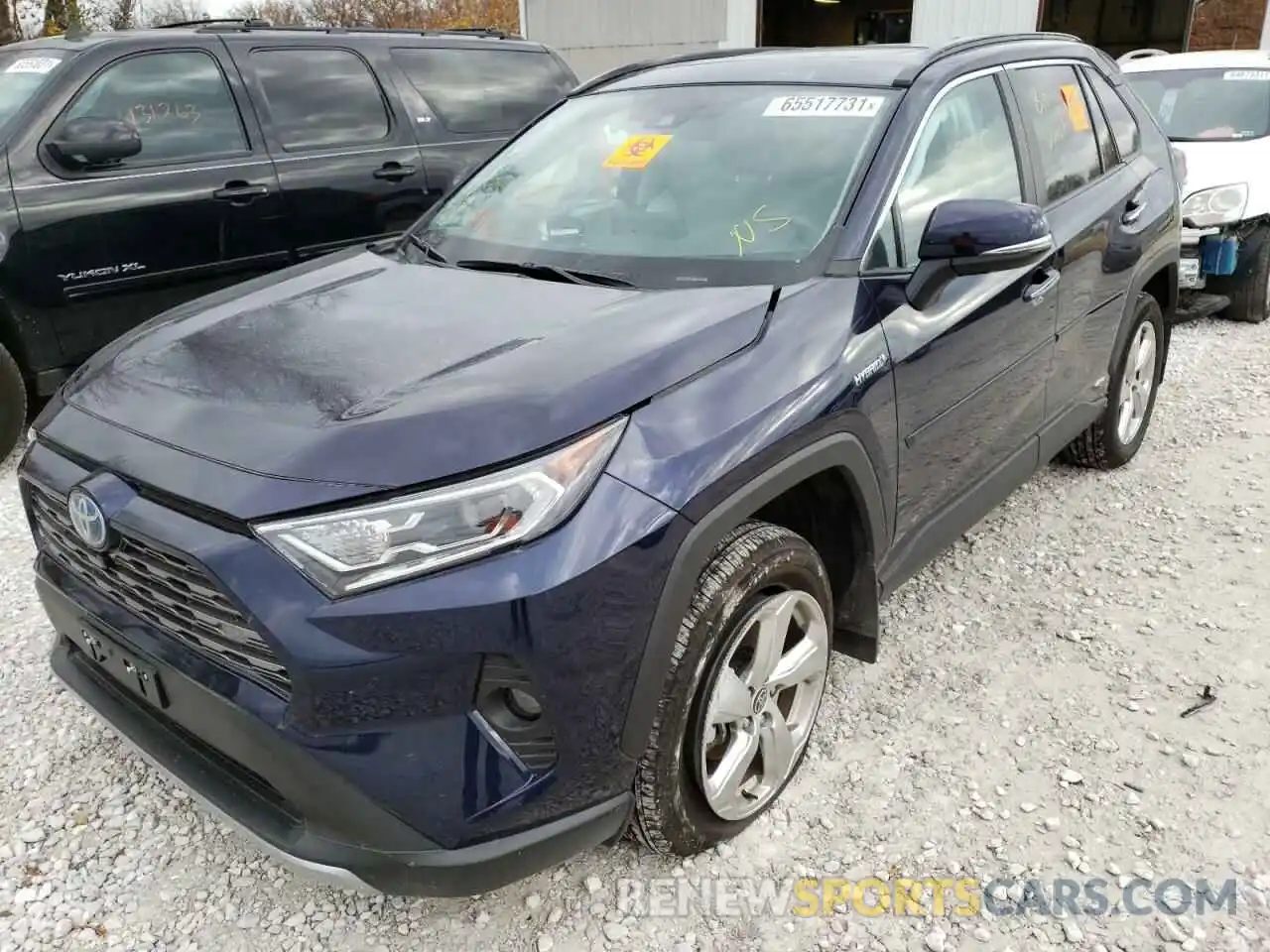 2 Photograph of a damaged car 2T3D6RFV5MW014954 TOYOTA RAV4 2021