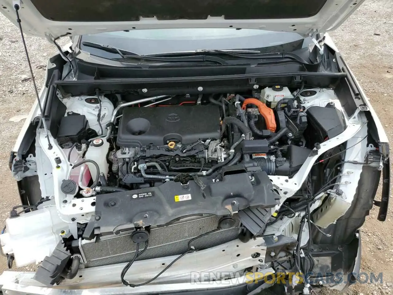 12 Photograph of a damaged car 2T3D6RFV6MW015871 TOYOTA RAV4 2021