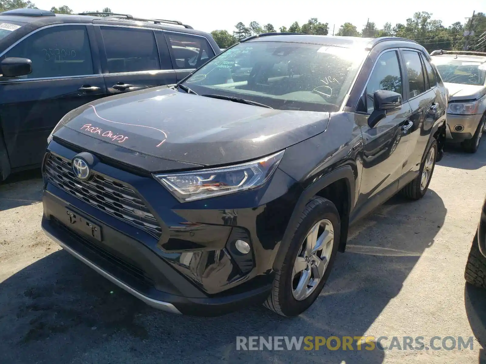 2 Photograph of a damaged car 2T3D6RFV8MW007027 TOYOTA RAV4 2021