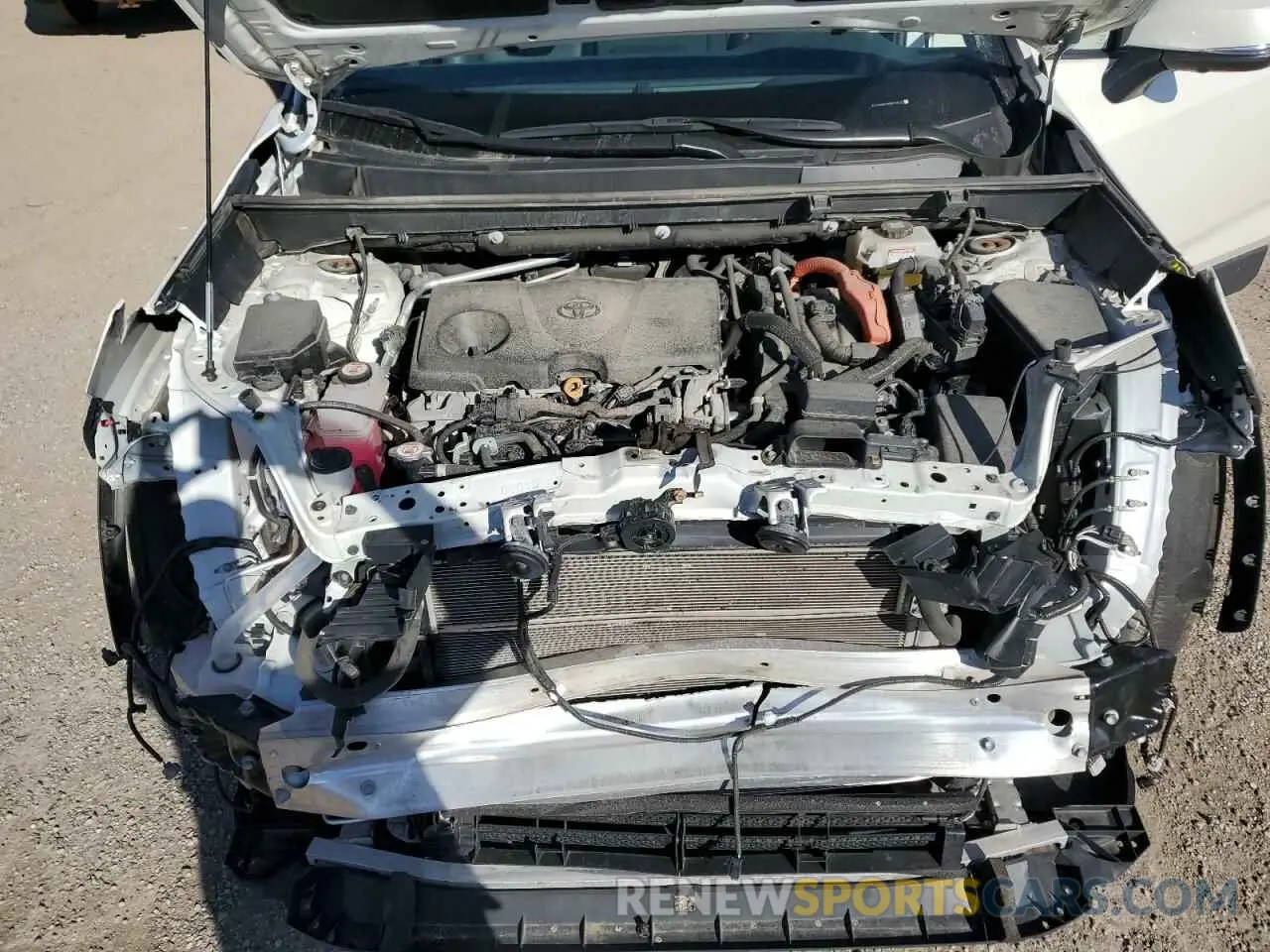 12 Photograph of a damaged car 2T3DWRFV0MW106117 TOYOTA RAV4 2021