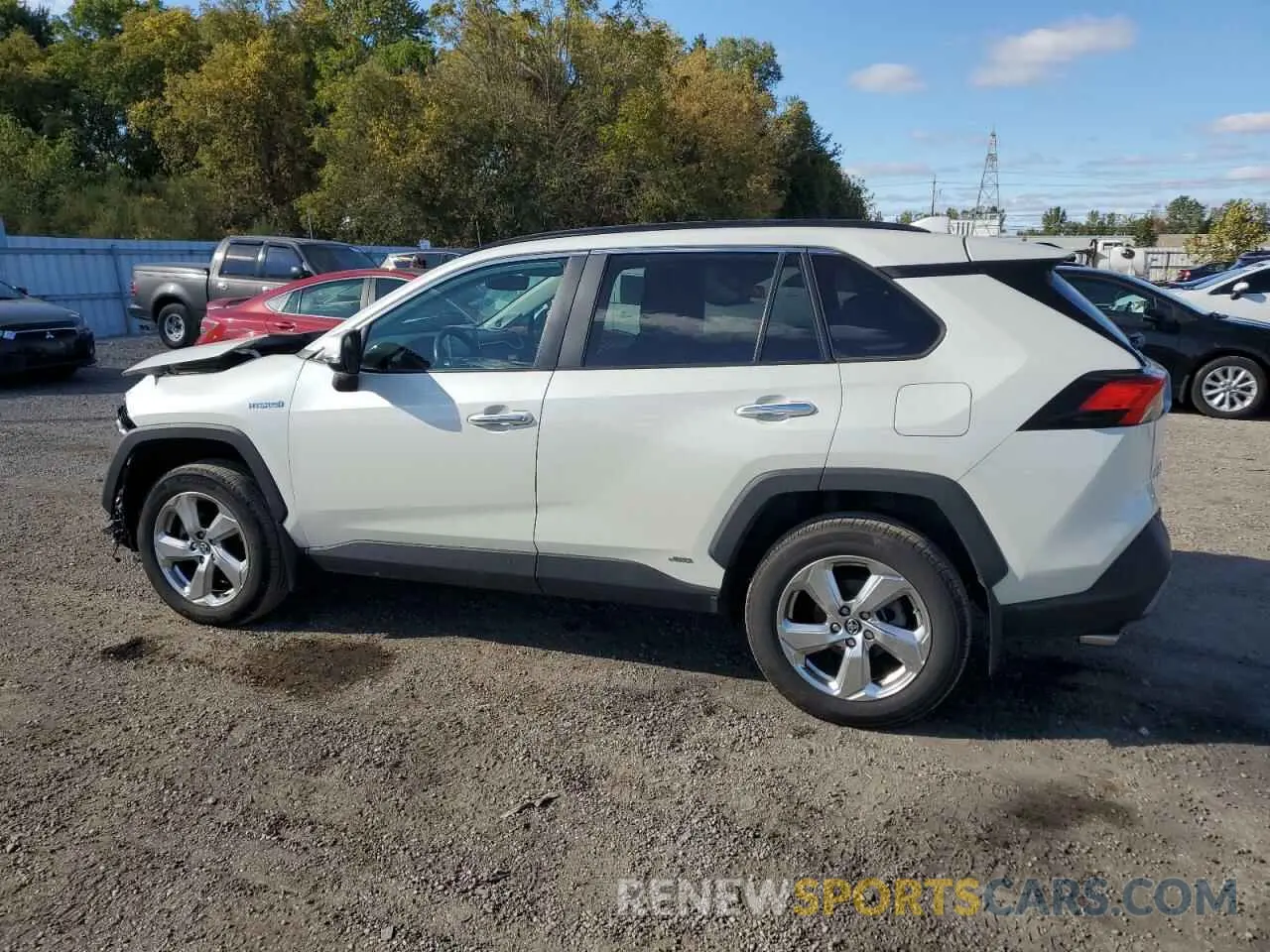 2 Photograph of a damaged car 2T3DWRFV0MW106117 TOYOTA RAV4 2021