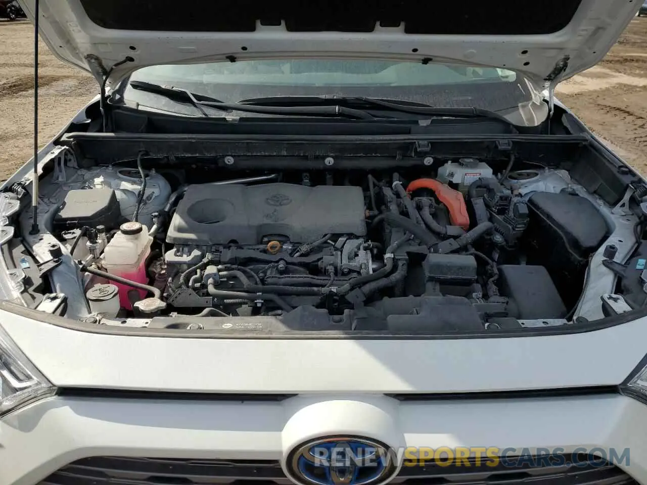 12 Photograph of a damaged car 2T3DWRFV6MW120572 TOYOTA RAV4 2021
