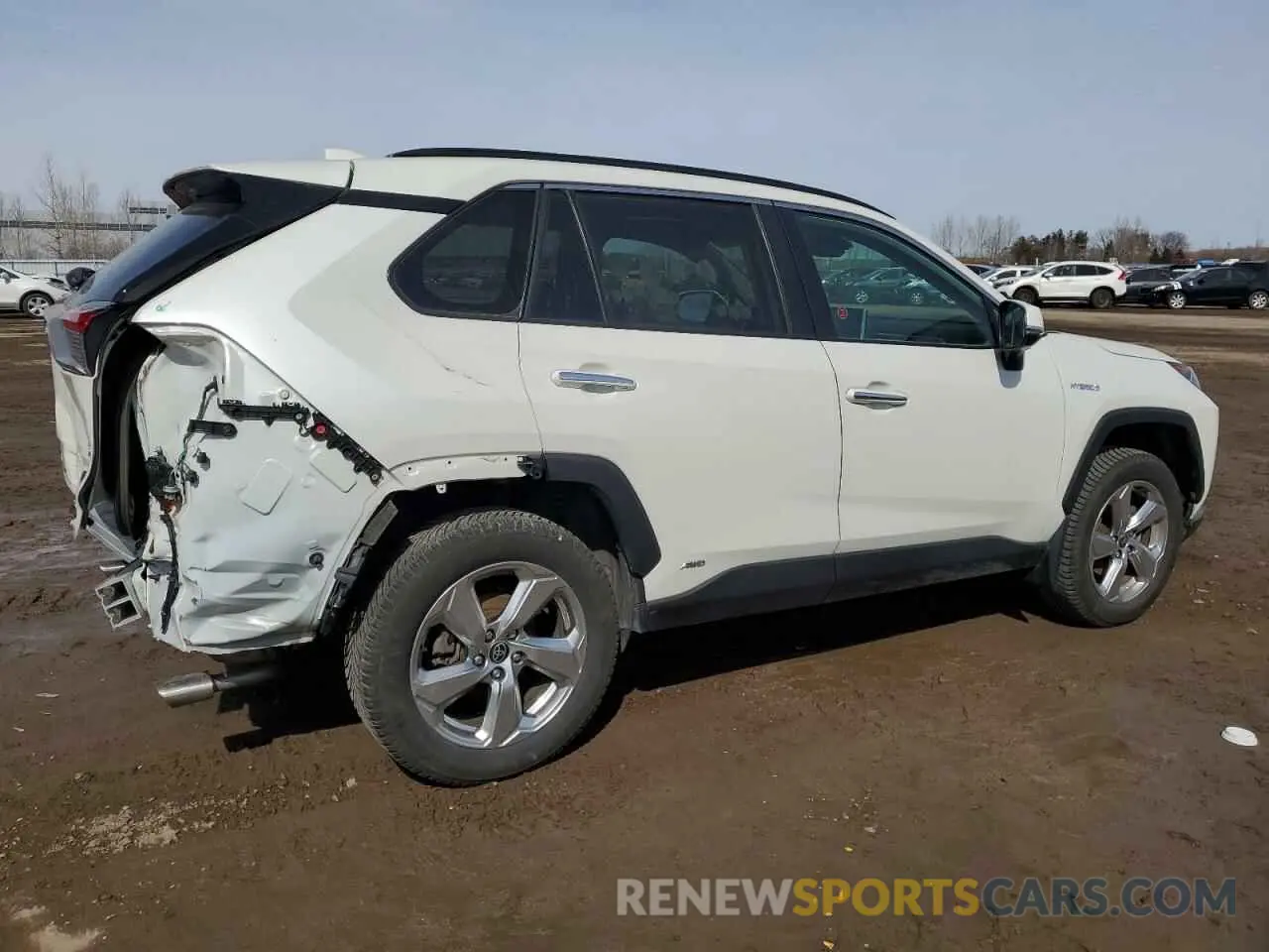3 Photograph of a damaged car 2T3DWRFV6MW120572 TOYOTA RAV4 2021