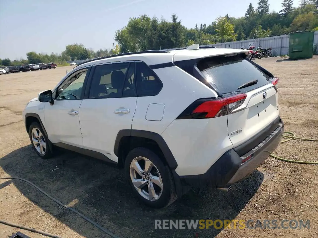2 Photograph of a damaged car 2T3DWRFV9MW118959 TOYOTA RAV4 2021