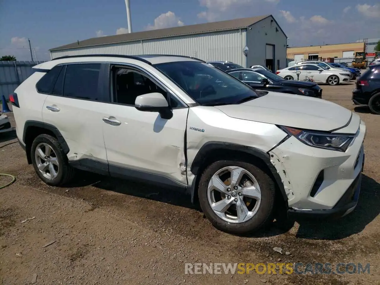 4 Photograph of a damaged car 2T3DWRFV9MW118959 TOYOTA RAV4 2021