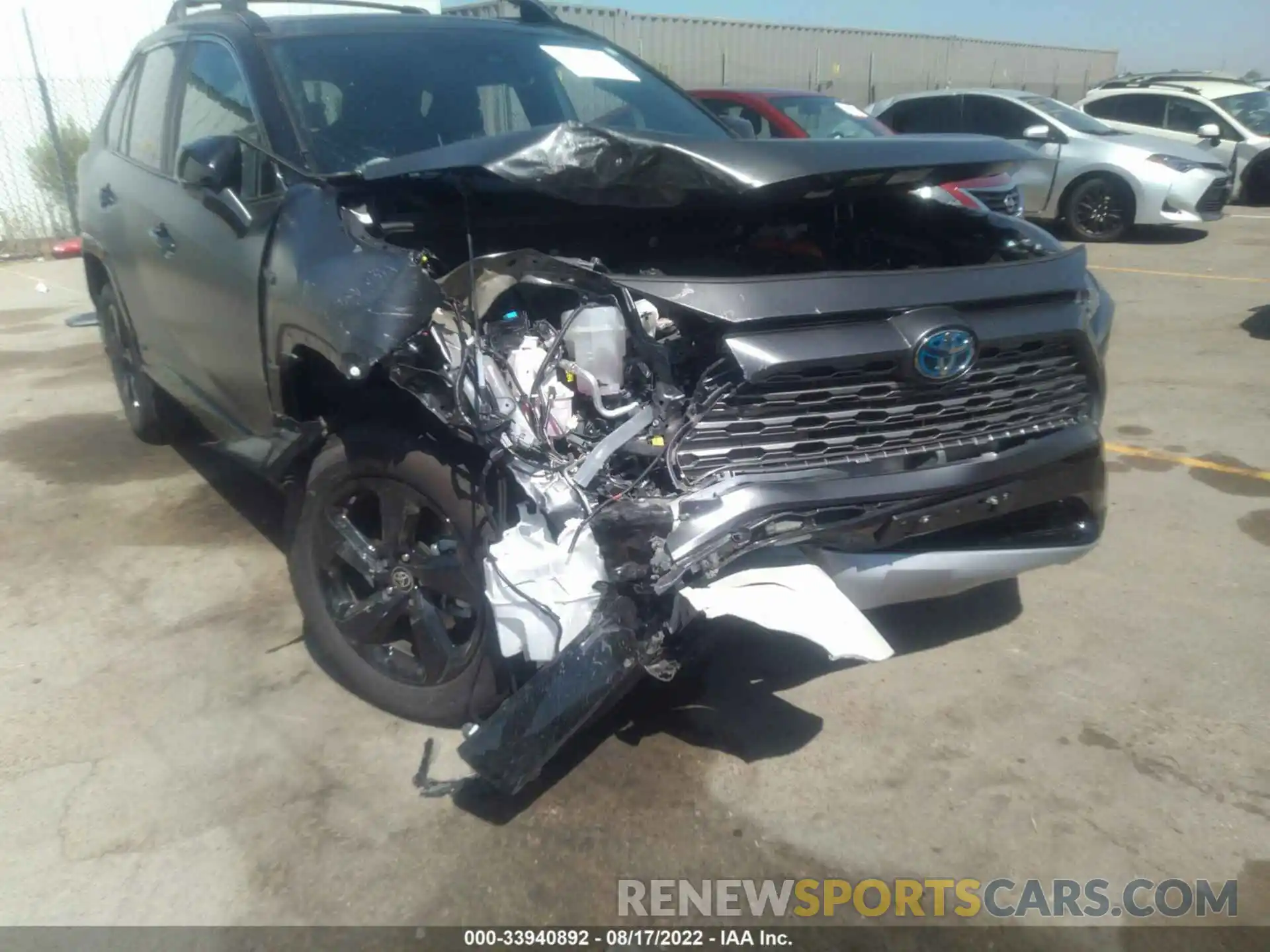 6 Photograph of a damaged car 2T3E6RFV1MW027320 TOYOTA RAV4 2021