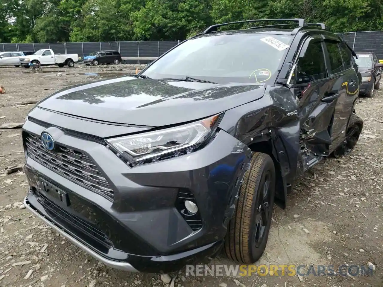 9 Photograph of a damaged car 2T3E6RFV2MW008369 TOYOTA RAV4 2021