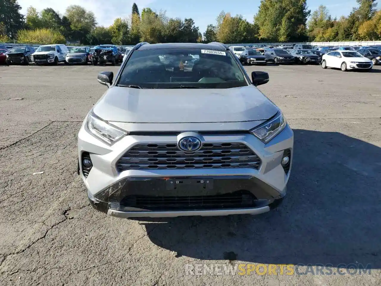 5 Photograph of a damaged car 2T3E6RFV2MW015094 TOYOTA RAV4 2021