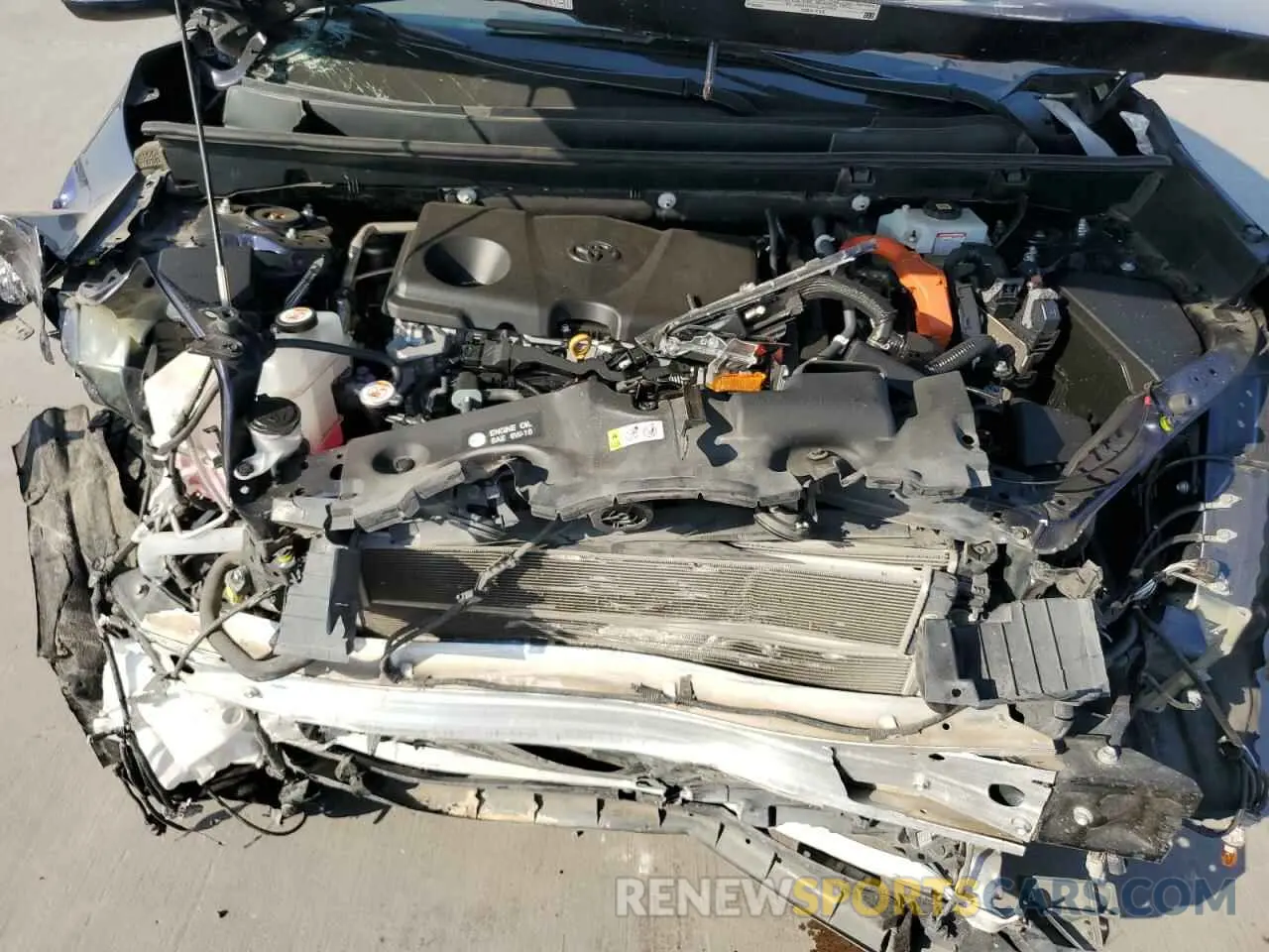 12 Photograph of a damaged car 2T3E6RFV2MW017914 TOYOTA RAV4 2021
