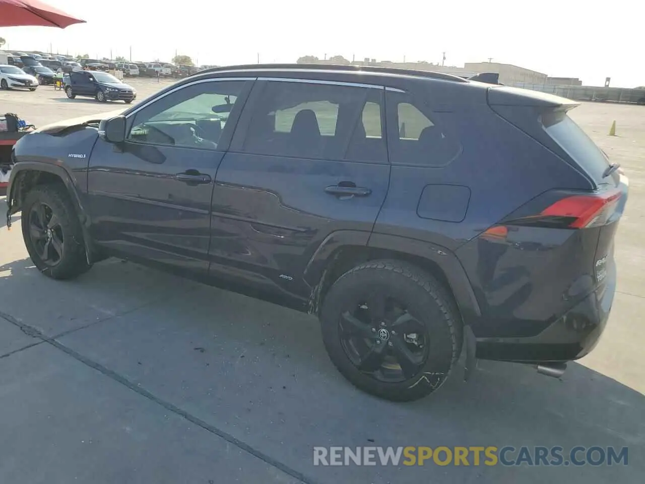 2 Photograph of a damaged car 2T3E6RFV2MW017914 TOYOTA RAV4 2021