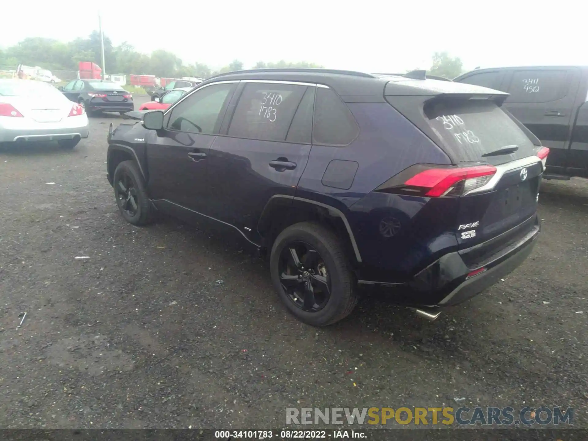 3 Photograph of a damaged car 2T3E6RFV2MW028752 TOYOTA RAV4 2021