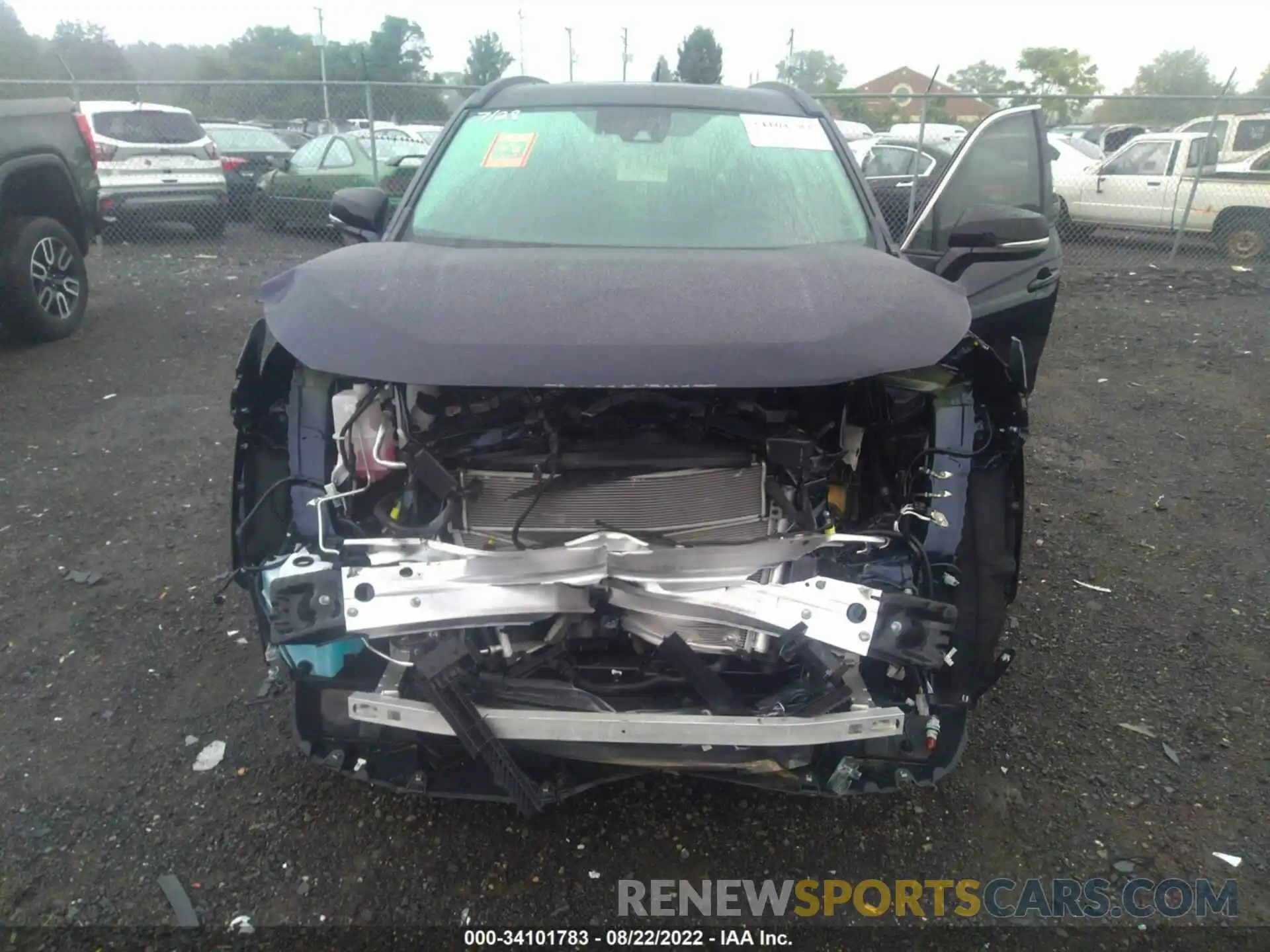 6 Photograph of a damaged car 2T3E6RFV2MW028752 TOYOTA RAV4 2021