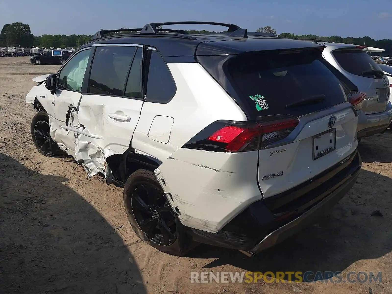 3 Photograph of a damaged car 2T3E6RFV3MW018764 TOYOTA RAV4 2021