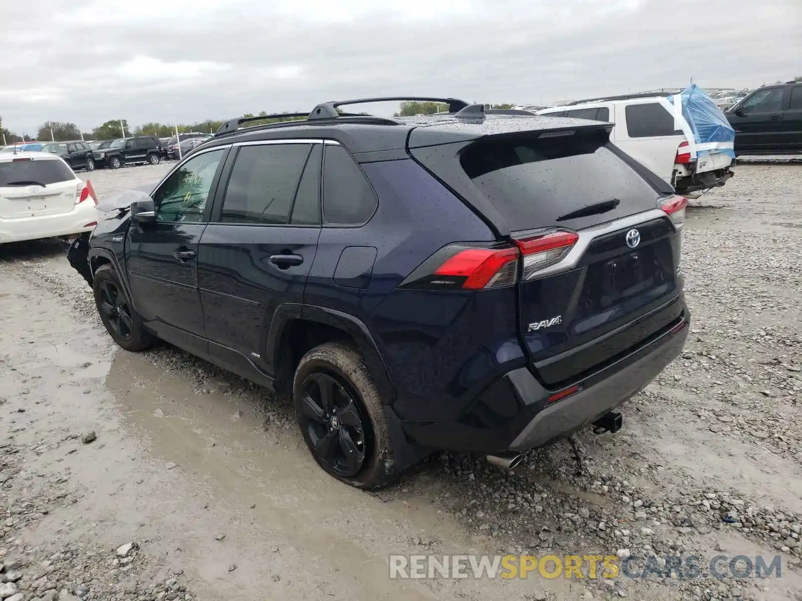 3 Photograph of a damaged car 2T3E6RFV4MW009457 TOYOTA RAV4 2021