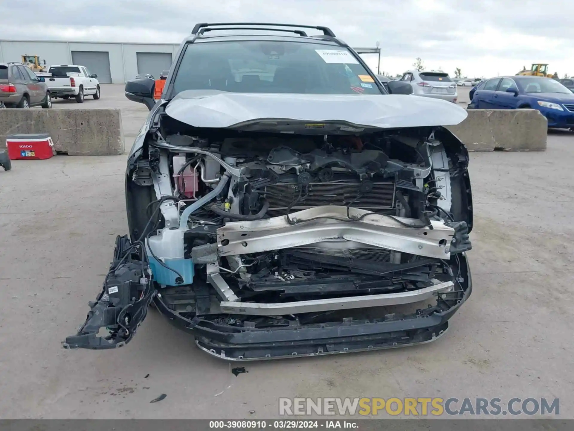 6 Photograph of a damaged car 2T3E6RFV4MW009894 TOYOTA RAV4 2021