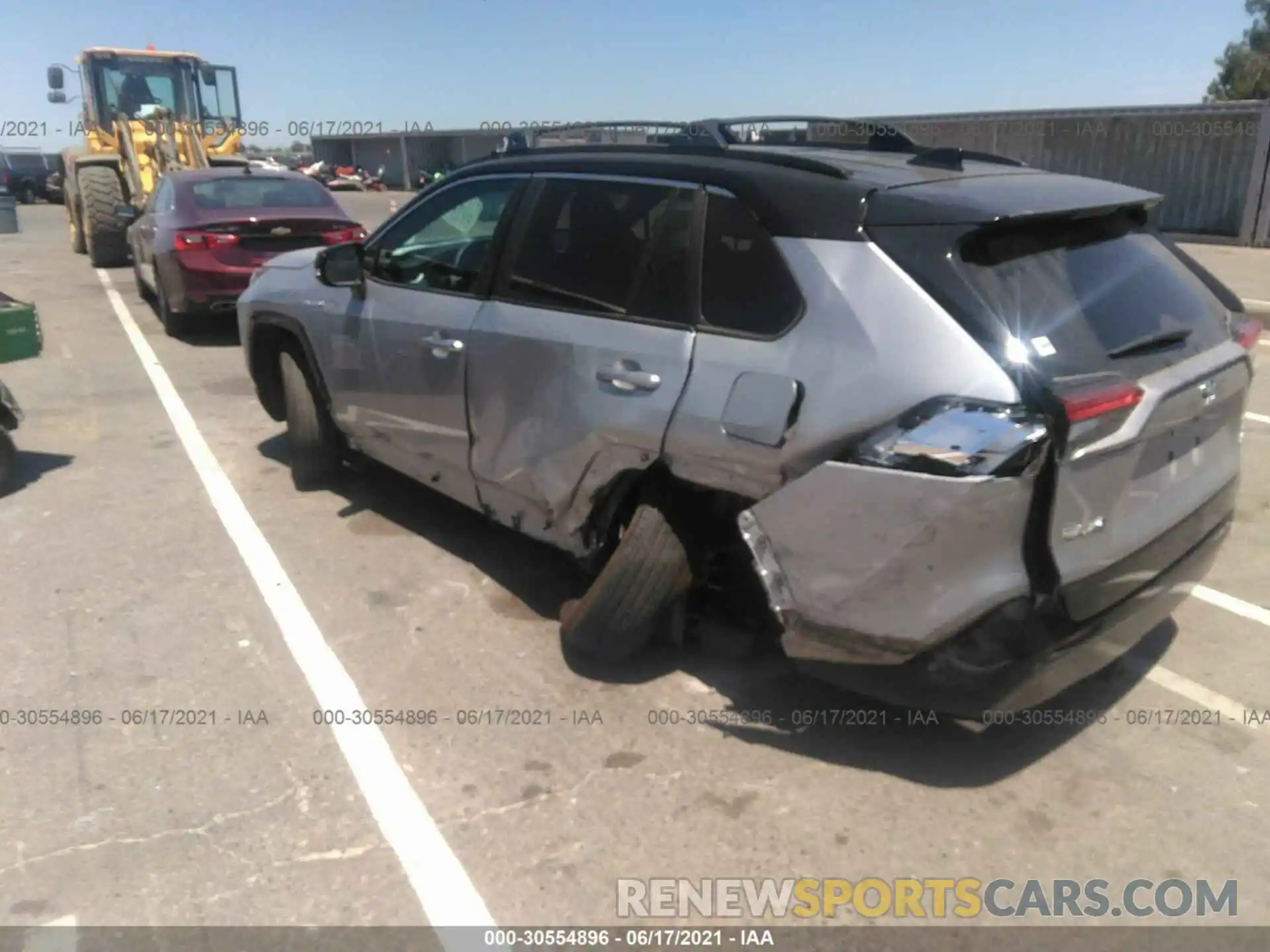 3 Photograph of a damaged car 2T3E6RFV4MW016814 TOYOTA RAV4 2021