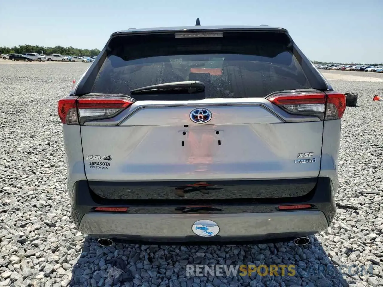 6 Photograph of a damaged car 2T3E6RFV4MW017302 TOYOTA RAV4 2021