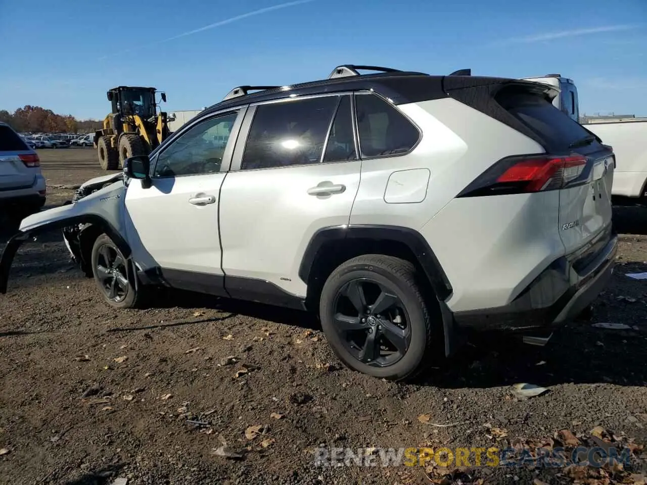 2 Photograph of a damaged car 2T3E6RFV5MW002341 TOYOTA RAV4 2021