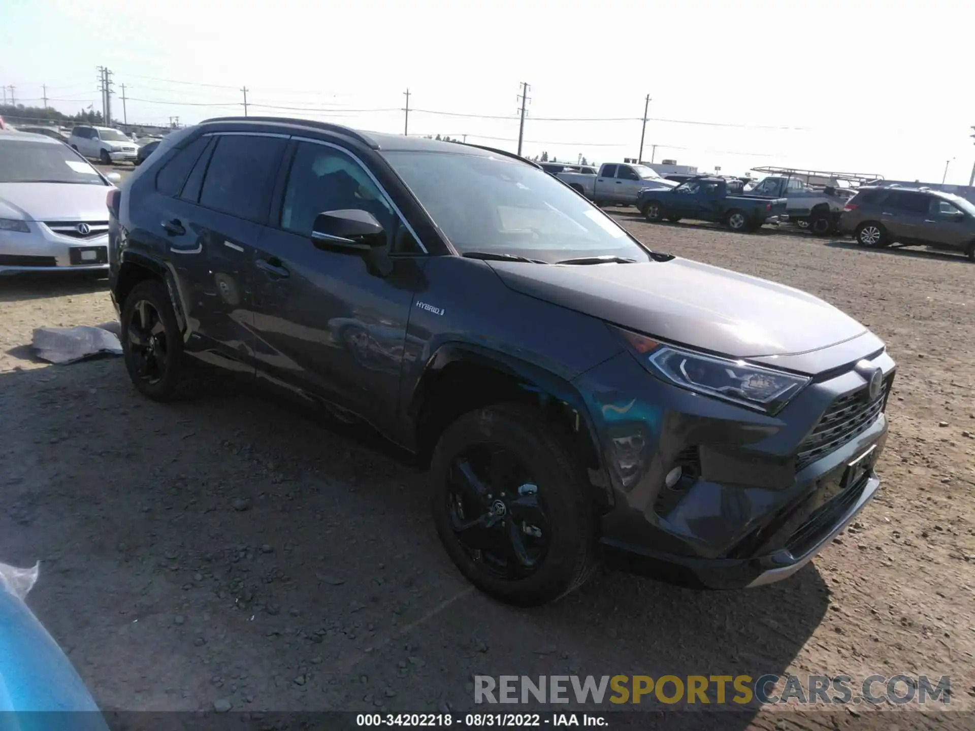 1 Photograph of a damaged car 2T3E6RFV5MW010519 TOYOTA RAV4 2021