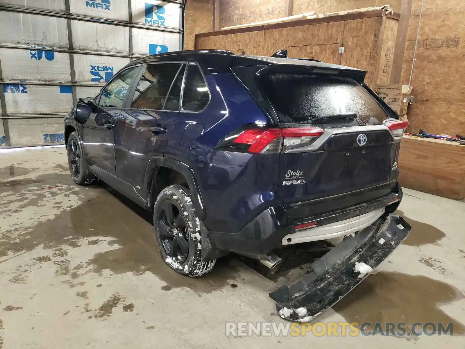 3 Photograph of a damaged car 2T3E6RFV6MW007306 TOYOTA RAV4 2021