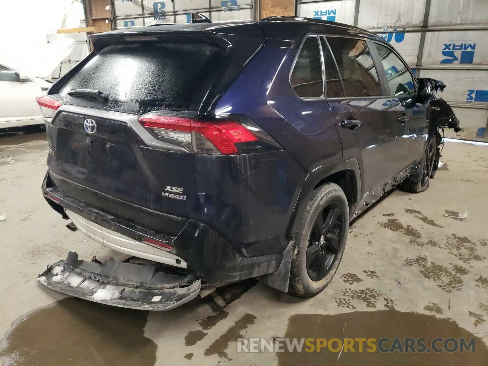 4 Photograph of a damaged car 2T3E6RFV6MW007306 TOYOTA RAV4 2021