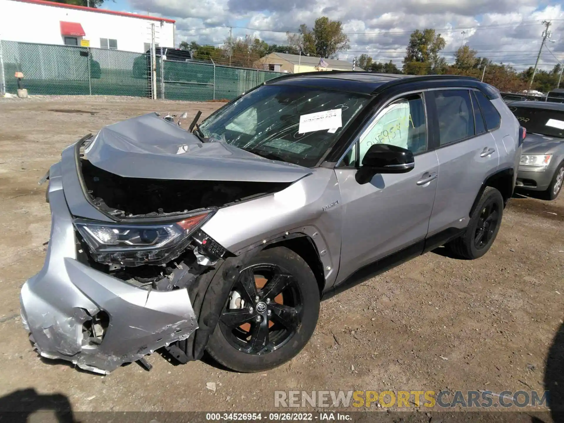 2 Photograph of a damaged car 2T3E6RFV6MW024753 TOYOTA RAV4 2021