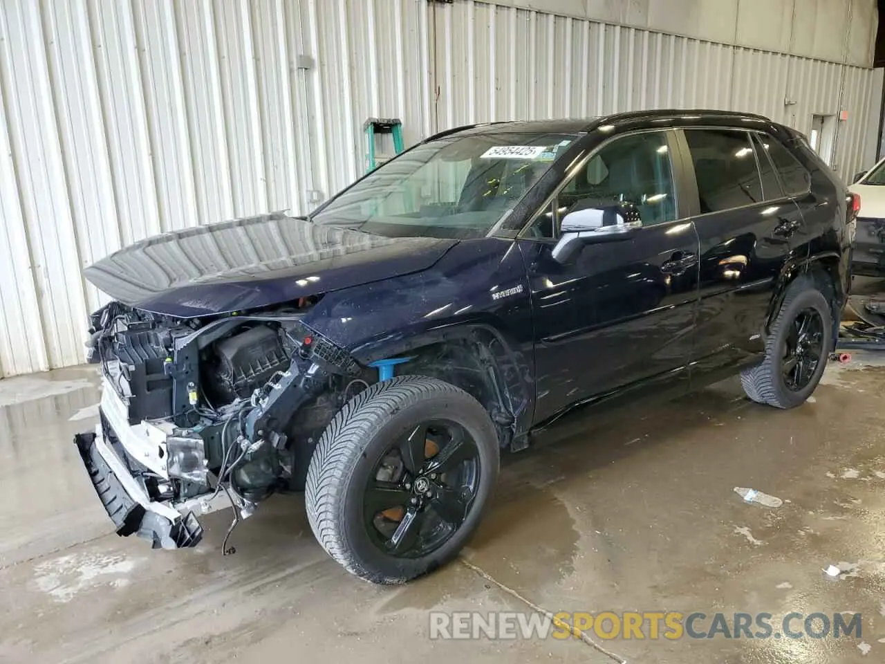 1 Photograph of a damaged car 2T3E6RFV7MW009954 TOYOTA RAV4 2021